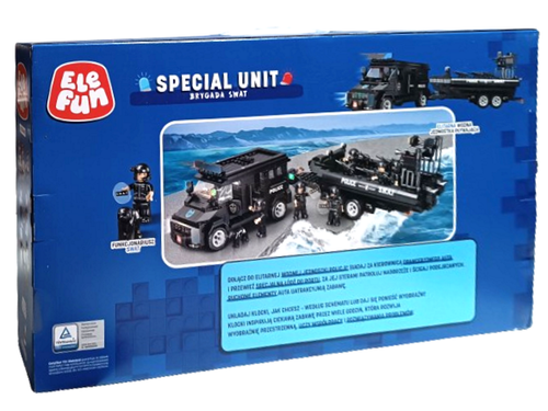 Klocki Elefun Special Unit - Brygada SWAT C0535A na Arena.pl