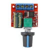 Regulator impulsowy PWM 5A 5-35V 90W 20khz 5-35V 0-100% DC z wyłącznikiem