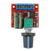 Regulator impulsowy PWM 5A 5-35V 90W 20khz 5-35V 0-100% DC z wyłącznikiem