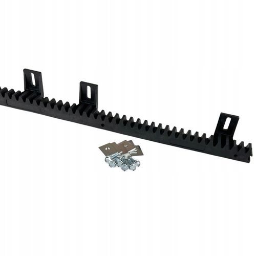 NYLONOWA LISTWA ZĘBATA STALOWY RDZEŃ DO BRAM PRZESUWNYCH DO 800 KG na Arena.pl