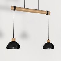 Loftowa lampa wisząca ERIK MLP7225 Milagro zwis do kuchni czarny