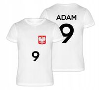 KOSZULKA sportowa IMIĘ NUMER tshirt PIŁKARSKA