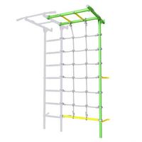 słupek przyścienny z drabinką poziomą zielony