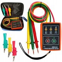 Miernik tester kolejności faz rotacji fazomierz 3-Fazowy AC SM852B 60V~600V