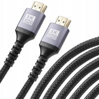 KABEL PRZEWÓD HDMI 2.1 8K ULTRA HIGH SPEED 4K UHD OPLOT 7 METRÓW 7M