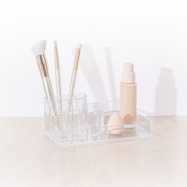 Organizer do makijażu Selena transparenty zdjęcie 2