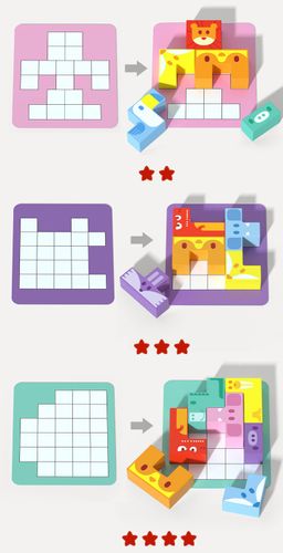 gra logiczna zręcznościowa klocki balansujący statek arka noego tetris na Arena.pl