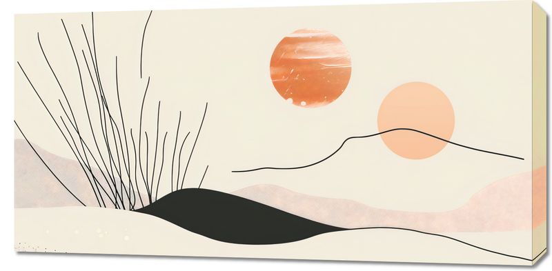 Obraz 100x50cm Miękkie Wzgórze zdjęcie 1