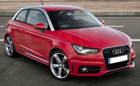 Audi A1 - Listwy CHROM na drzwi boczne dekoracyjne chromowane na Arena.pl