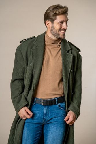 Betlewski Pasek męski skóra naturalna prostokątna klamra trwały 105 na Arena.pl