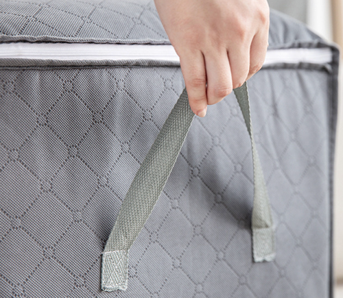 Pokrowiec torba organizer do przechowywania na pościel ubrania z okienkiem na Arena.pl