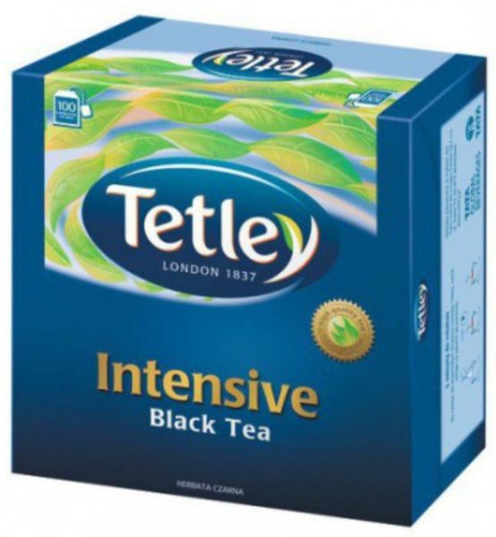 TETLEY Herbata Intensive Black 100tb zdjęcie 1