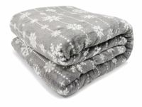 Koc Świąteczny Novel2 150x200 szary