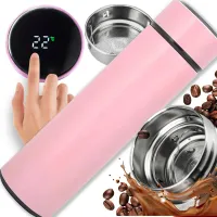 Kubek termiczny smart 500ml termos butelka lcd