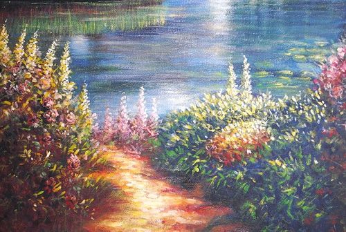 Pejzaż (50x60cm) na Arena.pl