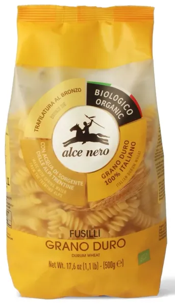 Makaron (semolinowy) Fusilli BIO 500 g - Alce Nero zdjęcie 1