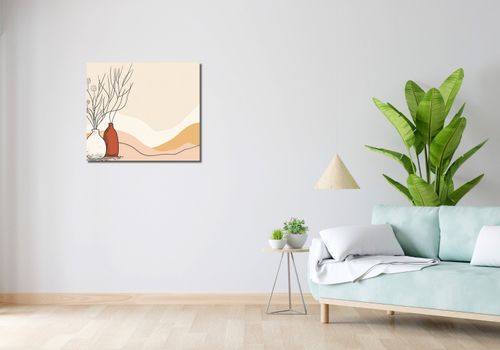 Obraz 70x60cm Stylowe Beże na Arena.pl