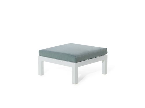 MEBLE OGRODOWE BIAŁE STÓŁ SOFA PODNÓŻEK na Arena.pl