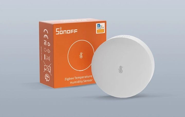 SONOFF SNZB-02P Inteligentny Sensor Czujnik Temperatury Wilgotności ZigBee zdjęcie 9