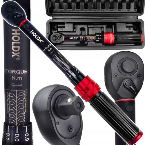 PRECYZYJNY KLUCZ DYNAMOMETRYCZNY 25CM HOLDX KRÓTKI 1-25N 1/4 na Arena.pl