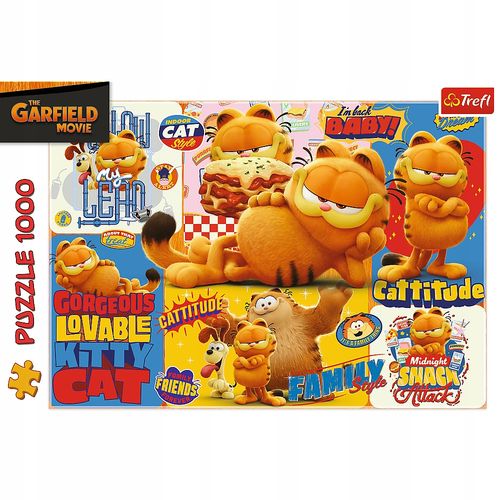 puzzle 1000 przygody garfielda 10935 na Arena.pl