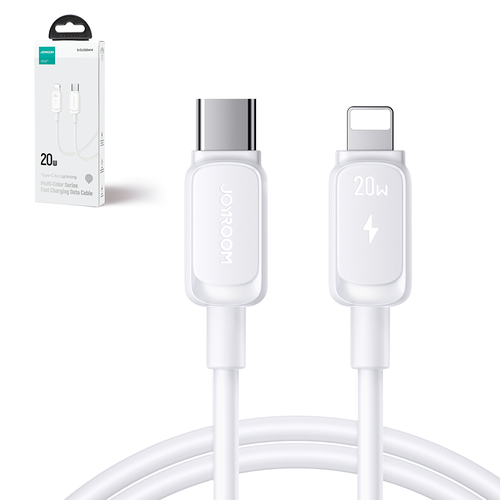 Kabel przewód do iPhone USB-C - Lightning 20W 1.2m biały na Arena.pl