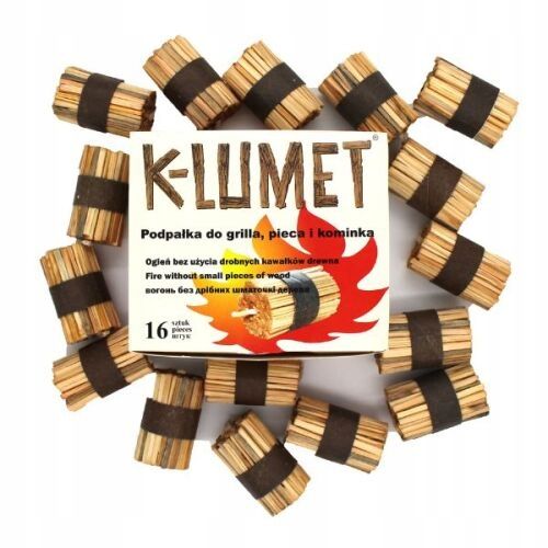 Podpałka Ekologiczna do Kominka, Pieca K-LUMET 32 szt. Rozpałka na Arena.pl