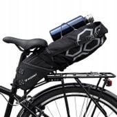 POJEMNA TORBA ROWEROWA POD SIODEŁKO TORBA PODSIODŁOWA 12 L + GRATIS RYSIK