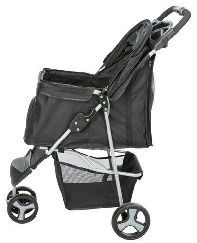 Wózek spacerowy dla psów kotów starszych chorych Trixie 47x100x80cm czarny na Arena.pl