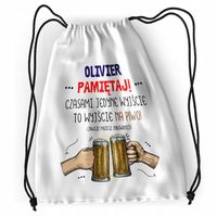 Plecak Dla Oliviera Sportowy Szkolny Worek Torba Z Nadrukiem Ze Zdjęciem