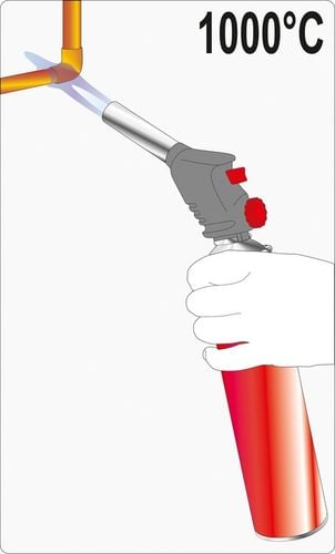 PALNIK GAZOWY YATO Z PIEZO + 4 GAZY KARTUSZ ELICO na Arena.pl