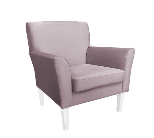 Fotel DENVER nogi białe MG55 na Arena.pl