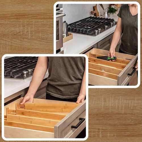 ZESTAW 4x ORGANIZER DO SZUFLADY NA SKARPETKI KUCHENNY DO SZUFLAD na Arena.pl