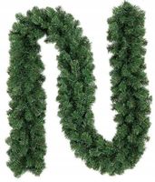 GIRLANDA CHOINKOWA ŚWIĄTECZNA ŁAŃCUCH SZTUCZNA 3m PREMIUM