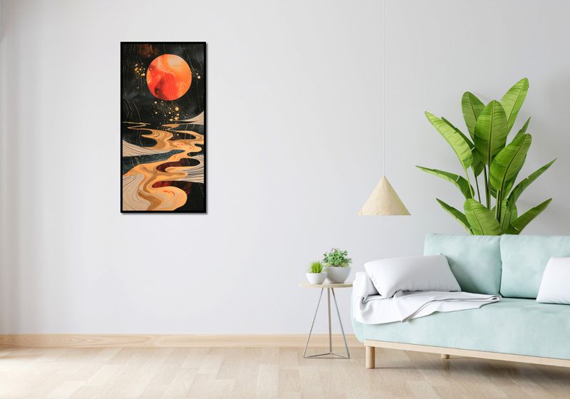 Plakat 50x100cm Planetarny Taniec zdjęcie 4