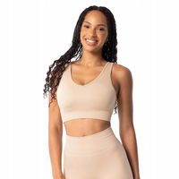 Biustonosz treningowy Carpatree Simply Seamless perfrct beige M