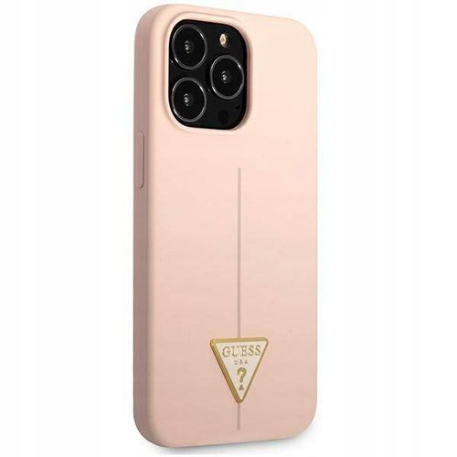 Etui do iPhone 13 Pro Max Różowy Hardcase Silicone na Arena.pl