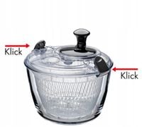 Suszarka do sałaty 4 L KUCHENPROFI
