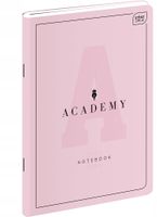 Zeszyt A5 60 kratka Academy Pastel Interdruk