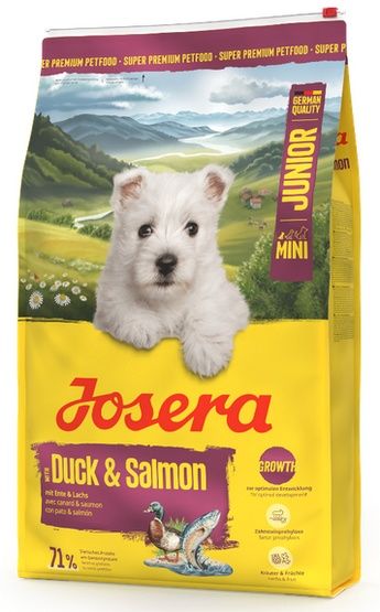 Josera Mini Junior Duck & Salmon 900g zdjęcie 1