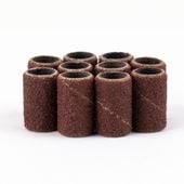 Kapturki do manicure pedicure 6mm gradacja 120 AlleMed brązowe 10 szt