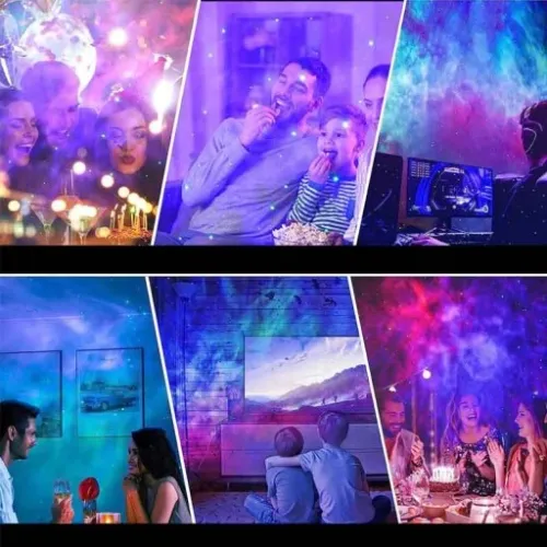 SMART Projektor Lampka Nocna LED Rzutnik GWIAZD na Arena.pl