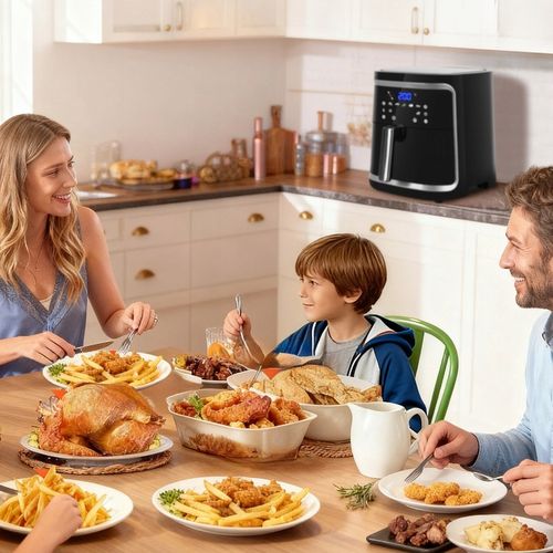 Frytkownica Beztłuszczowa XXL Aigostar Cube Air Fryer 1900W 7L na Arena.pl