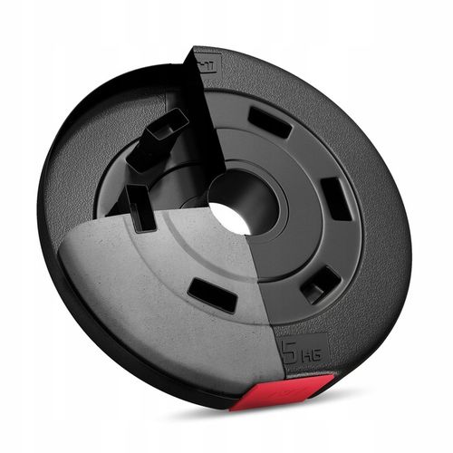 Obciążenie bitumiczne kompozytowe do sztangi hantli 20kg HopSport gryfu na Arena.pl