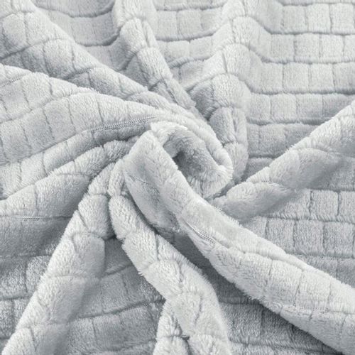 Koc narzuta CINDY-2 170x210 srebrny na Arena.pl