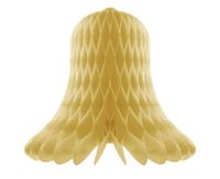 dzwonek wiszący złoty 20cm
