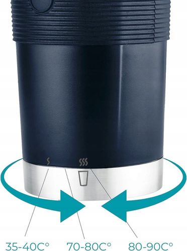 KUBEK TERMICZNY ZE WSKAŹNIKIEM TEMPERATURY 380ml PODRÓŻNY DO AUTA PODGRZEWA na Arena.pl