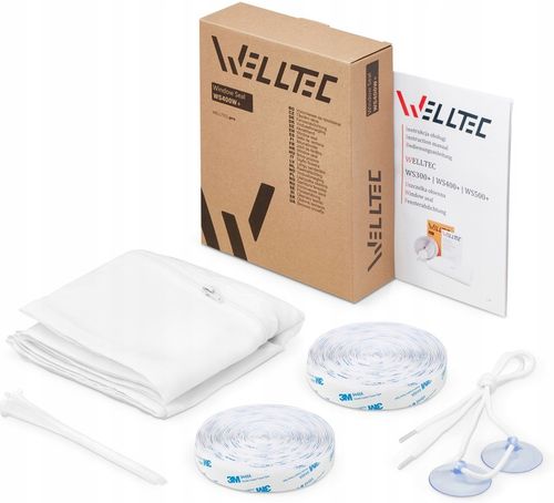 CICHY KLIMATYZATOR PRZENOŚNY WELLTEC ACR12 - 3w1 WiFi 3,5kW 60m² +USZCZELKA na Arena.pl