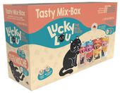 Zdrowa karma dla kota bez zbóż, cukru i GMO - Lucky Lou MIX SMAKÓW 12x125g