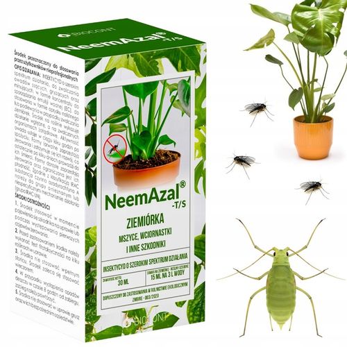 Owadobójczy NeemAzal-T/S na ziemiórki mszyce wciornastki 30 ml eko z drzewa na Arena.pl